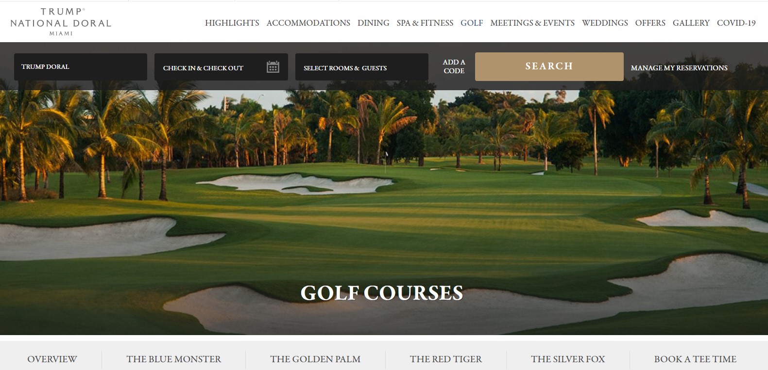 Trump National Doral Miami USA